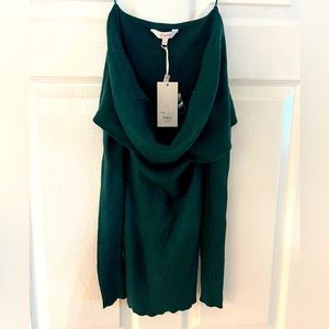 Candie’s Emerald Green Cowl Neck Sweater